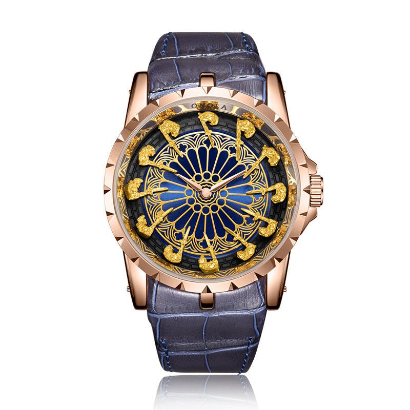 Montre pour homme ONOLA Round Table Knights en quartz unique - Allomarc.com