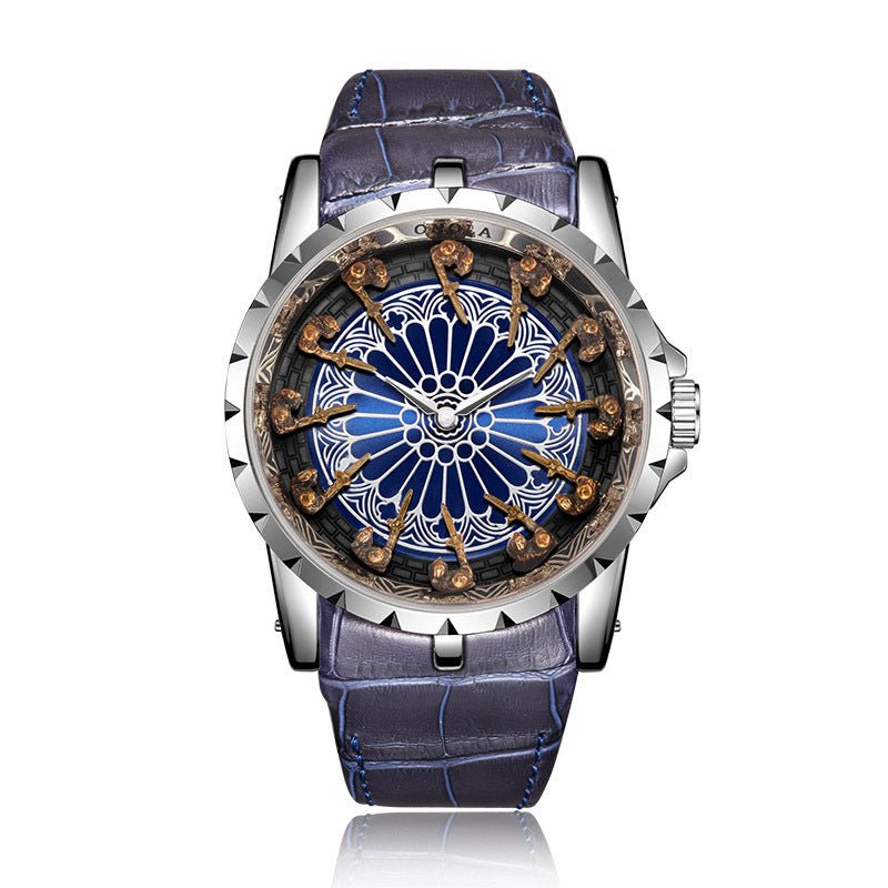 Montre pour homme ONOLA Round Table Knights en quartz unique - Allomarc.com