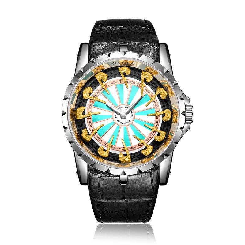 Montre pour homme ONOLA Round Table Knights en quartz unique - Allomarc.com