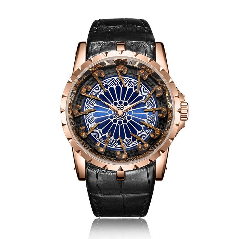 Montre pour homme ONOLA Round Table Knights en quartz unique - Allomarc.com