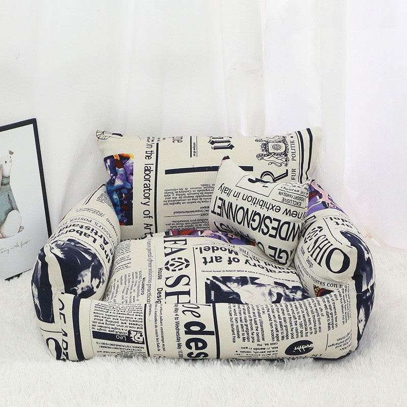 Nid pour animaux en toile pour l'automne et l'hiver - Allomarc.com