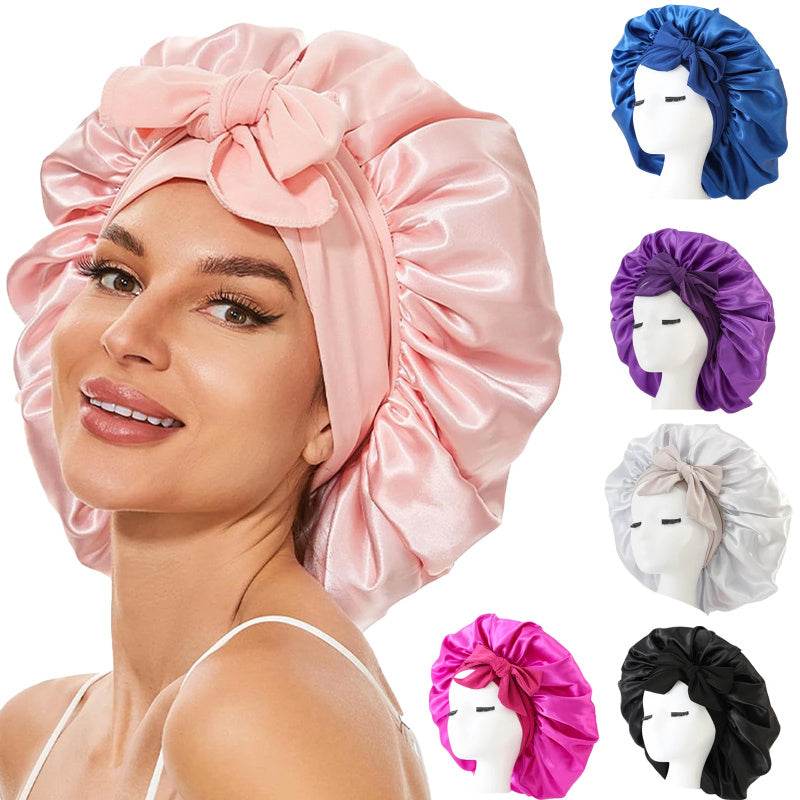 Nouveau Bonnet en Soie pour Femme - Allomarc.com