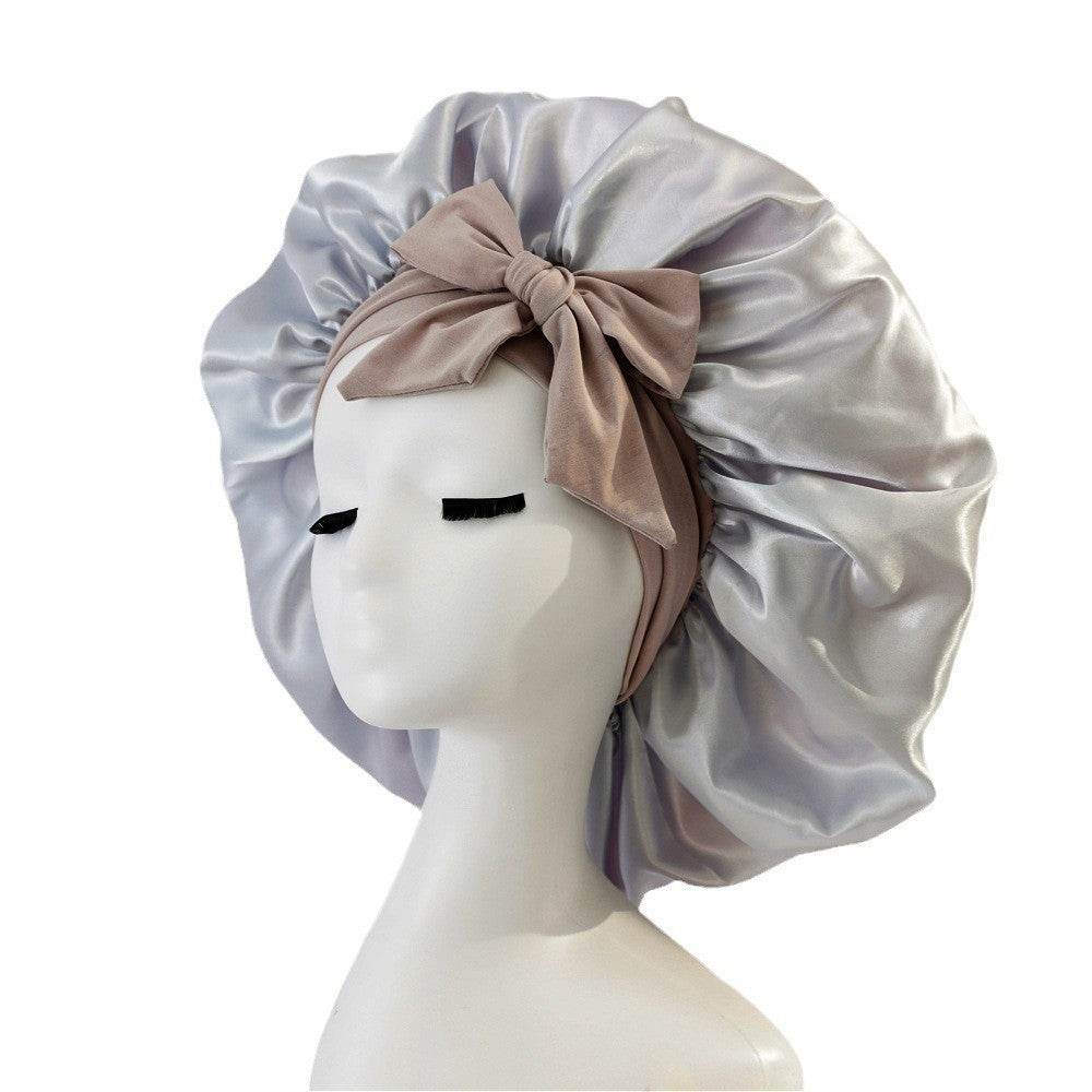 Nouveau Bonnet en Soie pour Femme - Allomarc.com