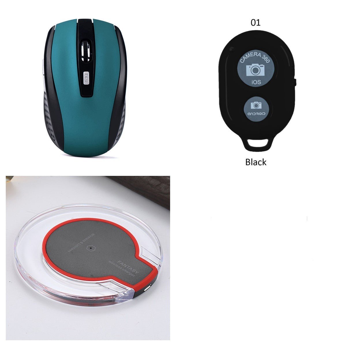 Nouveau Dock de Charge sans Fil en Cristal Rond avec Récepteur pour A - pple et Sanxing - Allomarc.com