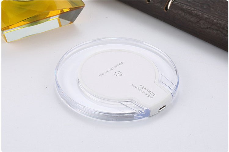 Nouveau Dock de Charge sans Fil en Cristal Rond avec Récepteur pour A - pple et Sanxing - Allomarc.com