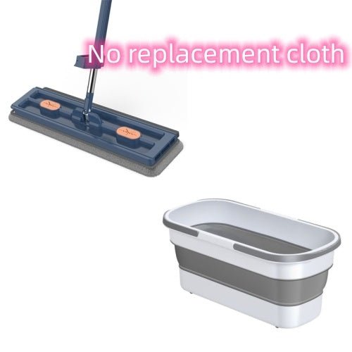 Nouveau Mop Plat Large Style 360° Rotation - Parfait pour Tous Types de Sols - Allomarc.com