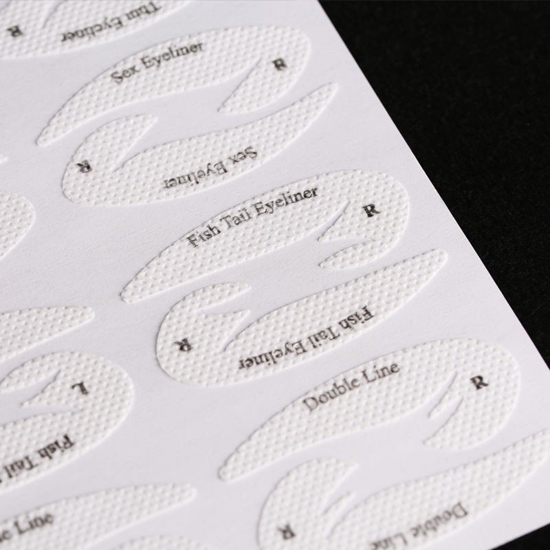 Nouveau Sticker Template de Maquillage pour Yeux - Allomarc.com