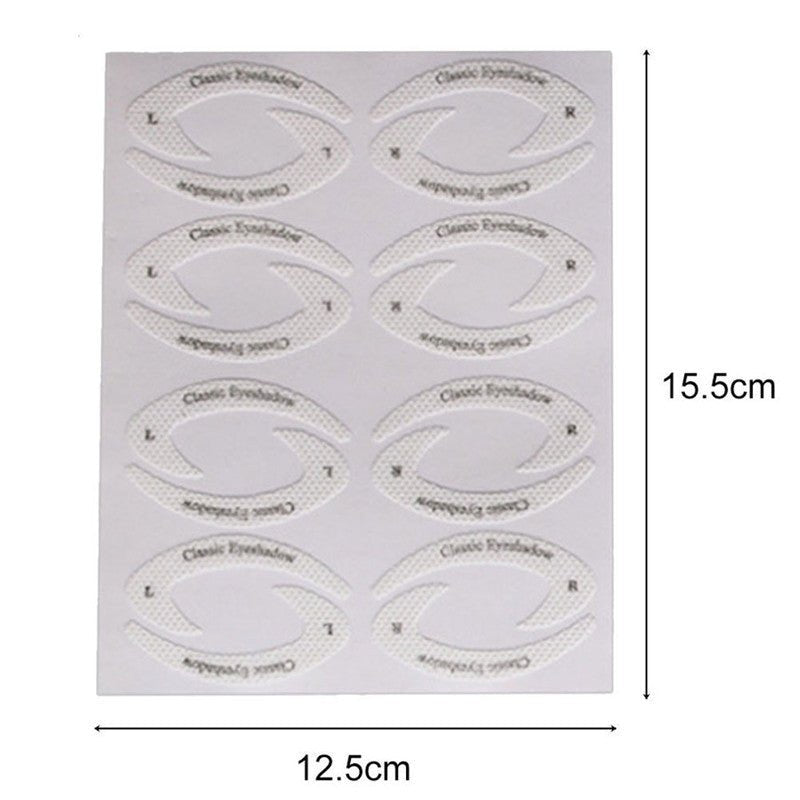 Nouveau Sticker Template de Maquillage pour Yeux - Allomarc.com