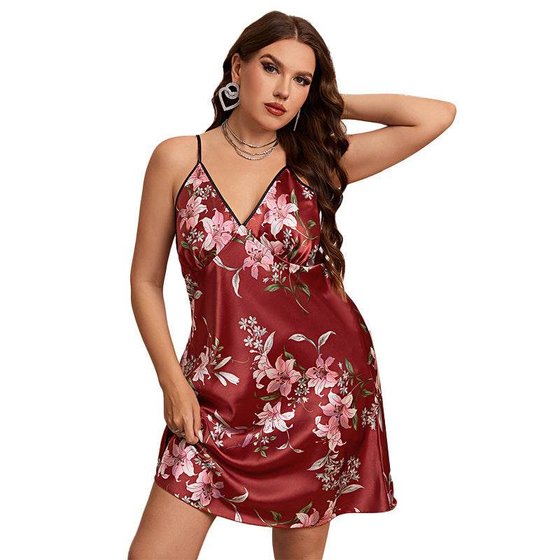 Nuisette en Soie Synthetique pour Femme - Allomarc.com