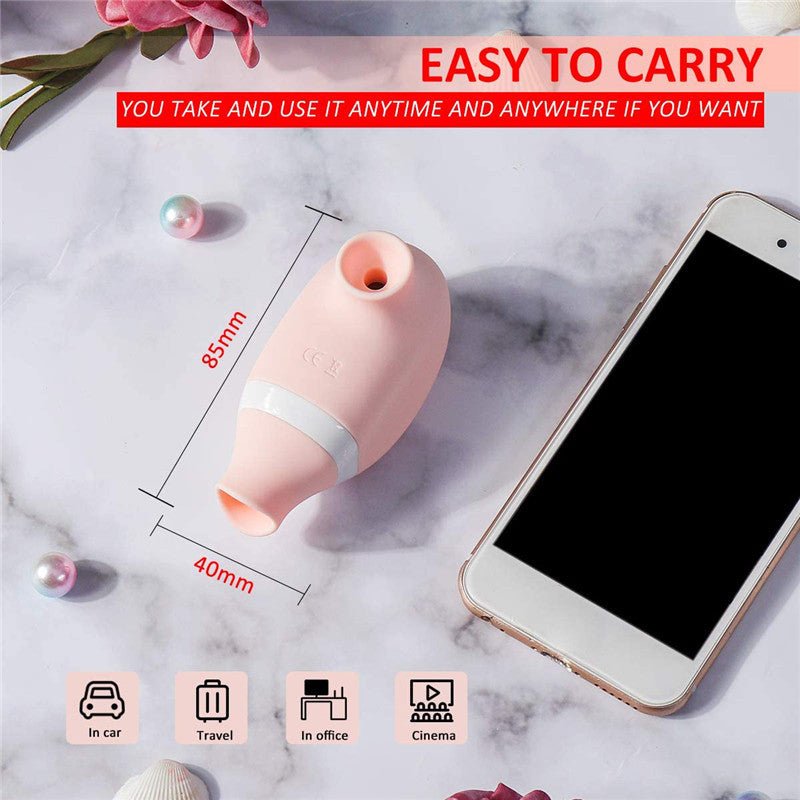 Œuf Vibrant à Lécher et Sucer pour la Masturbation Féminine - Allomarc.com