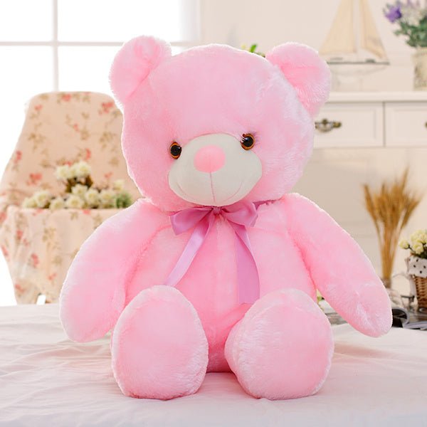 Ours en Peluche LED Lumineux - Cadeau de Noël Coloré pour Enfants - Allomarc.com