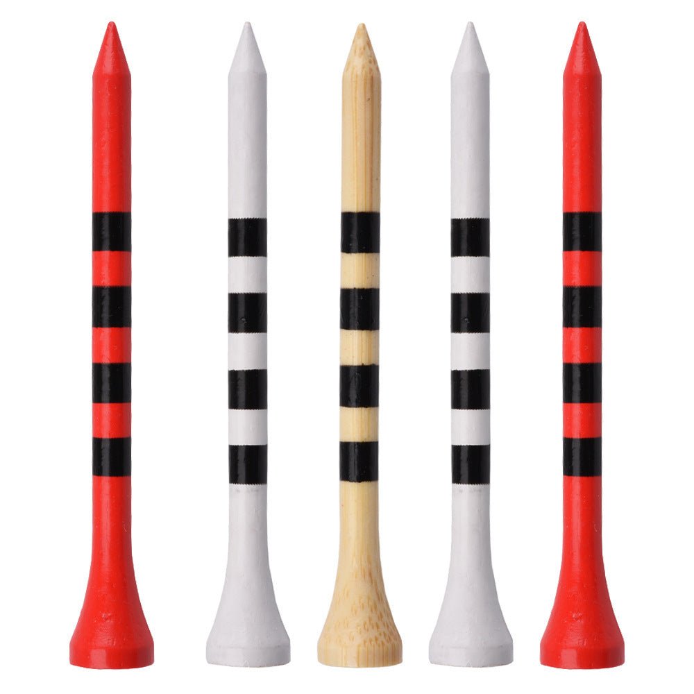 Pack de Clous en Bambou Rayés pour le Golf - Allomarc.com