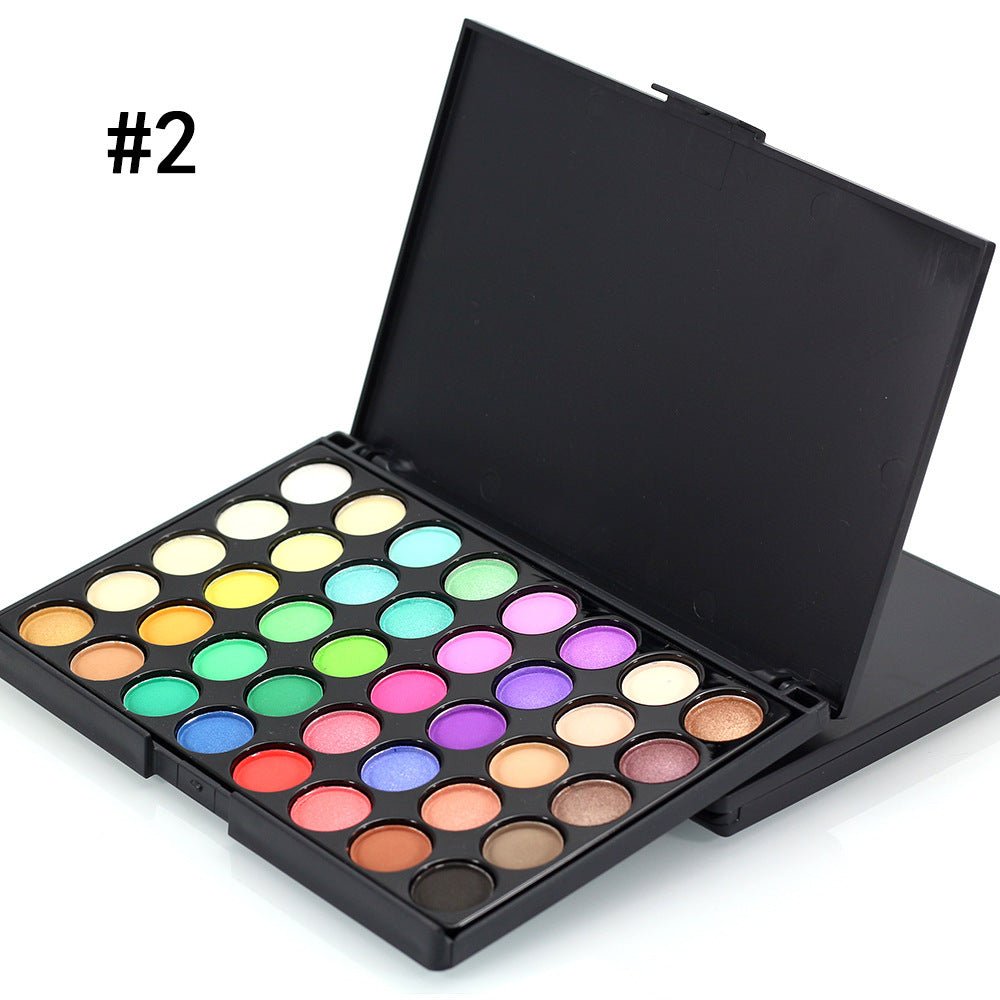 Palette de Maquillage Paillettes Waterproof en 40 Couleurs - Allomarc.com