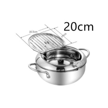 Panier de Friture Pliant Télescopique en Acier Inoxydable - Allomarc.com
