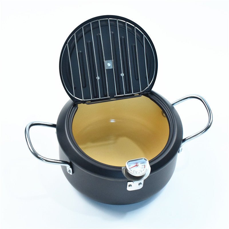 Panier de Friture Pliant Télescopique en Acier Inoxydable - Allomarc.com