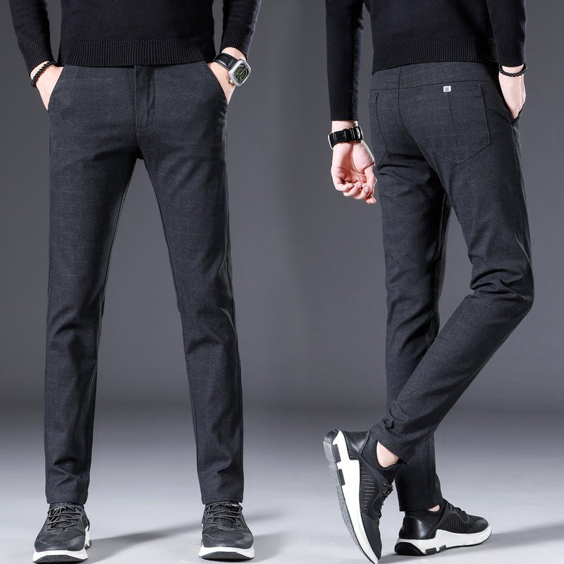 Pantalons Intelligents Slim Fit pour Hommes – Tissu Élastique - Allomarc.com