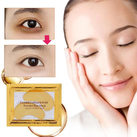 Patch Contour des Yeux en Collagène Cristal Or - Anti - Âge & Anti - Acné - Allomarc.com