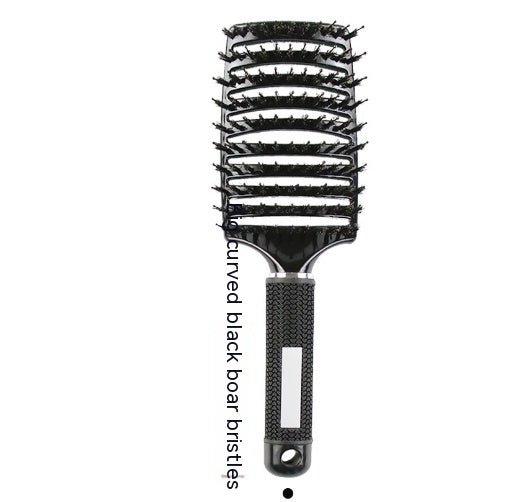 Peigne Courbé Épais avec Brosse de Massage à Huit Griffe - Allomarc.com