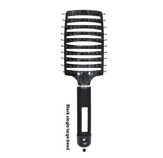 Peigne Courbé Épais avec Brosse de Massage à Huit Griffe - Allomarc.com