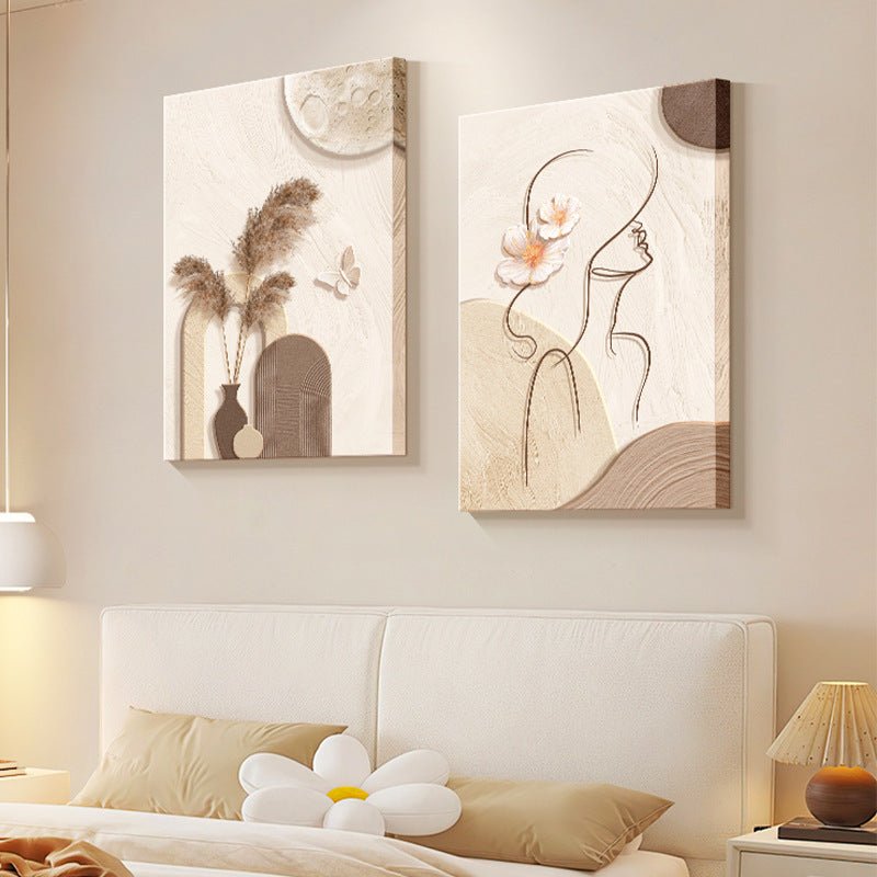 Peinture Murale Décorative Style Abstrait Personnage - Allomarc.com