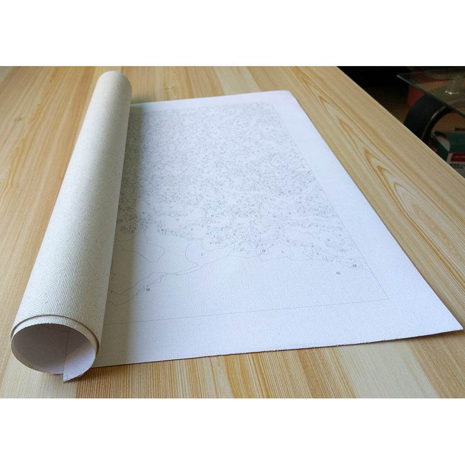 Peinture numérique décorative sans cadre - Allomarc.com