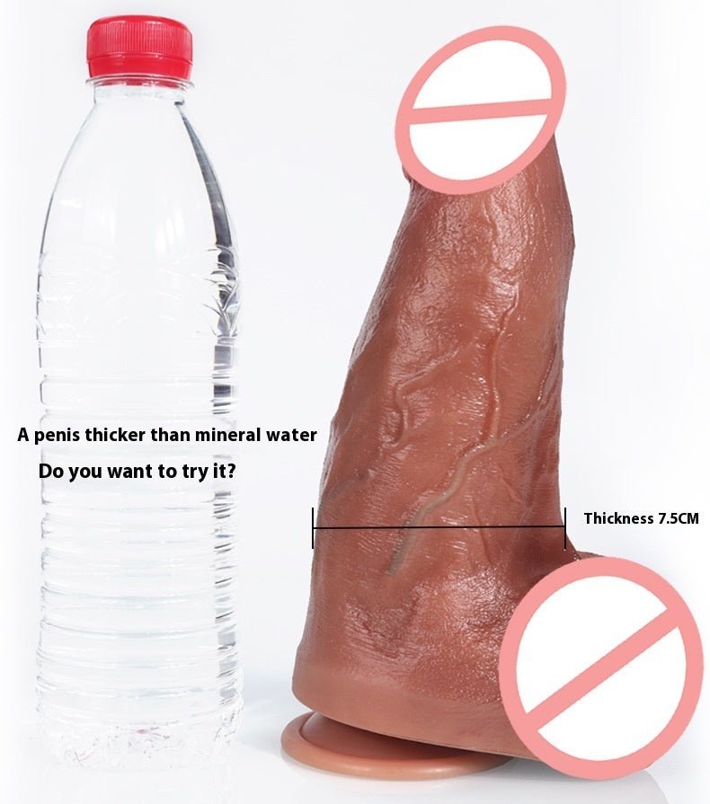 Pénis Simulé Épais et Surdimensionné pour Femmes - Allomarc.com