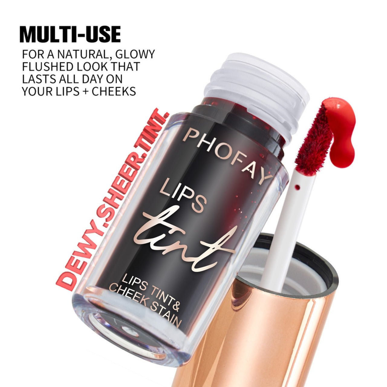 PHOFAY Lip Tint - Teint à Lèvres Longue Durée - Allomarc.com