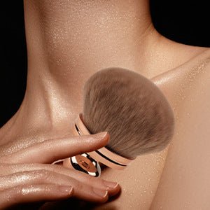 Pinceau Maquillage Multifonctionnel Oversized avec Manche Souple - Allomarc.com
