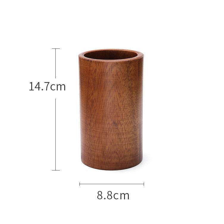 Poêle à Frire en Bois d'Acacia avec Spatule en Bois - Allomarc.com