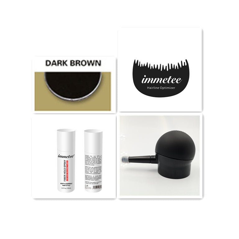 Poudre de Fibre Capillaire Immetee pour Cheveux Fins - Allomarc.com