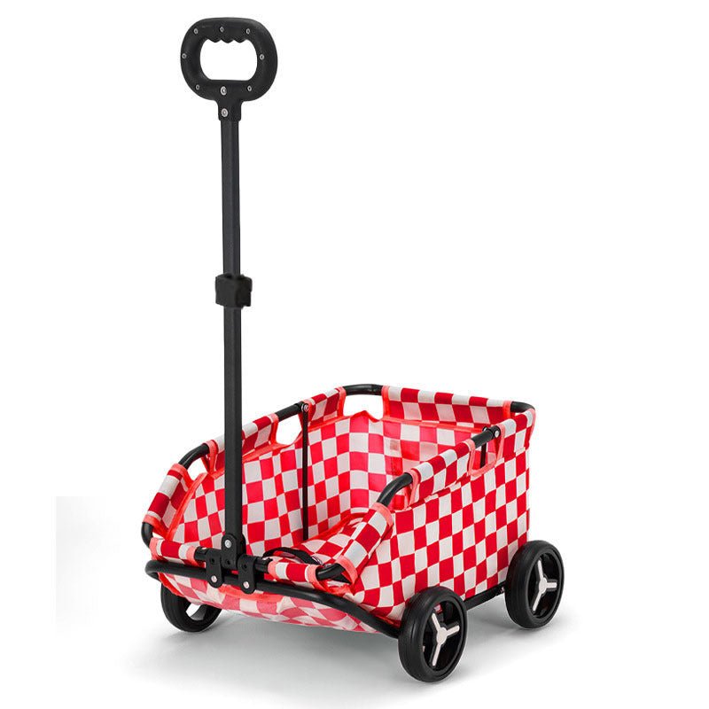 Poussette pour Animaux de Compagnie - Chariot Portable pour Chiens et Chats - Allomarc.com