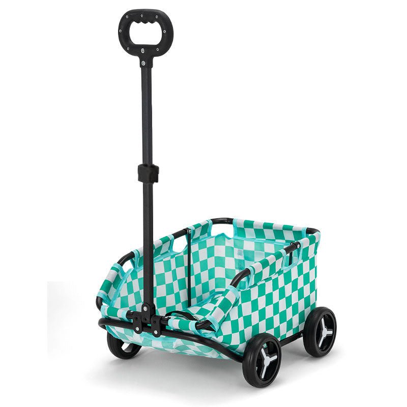Poussette pour Animaux de Compagnie - Chariot Portable pour Chiens et Chats - Allomarc.com