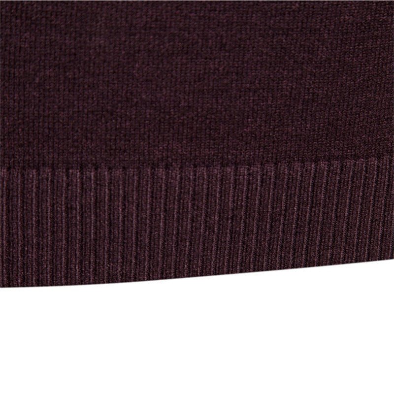 Pull Multicolore pour Homme avec Col Montant et Coupe Ajustée - Allomarc.com