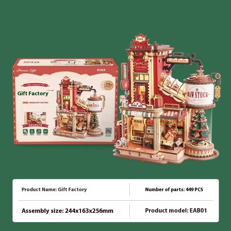 Puzzle 3D en Bois - Jouet d'Assemblage - Allomarc.com