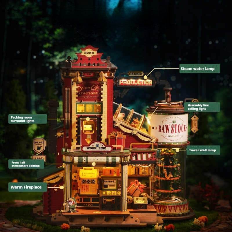 Puzzle 3D en Bois - Jouet d'Assemblage - Allomarc.com