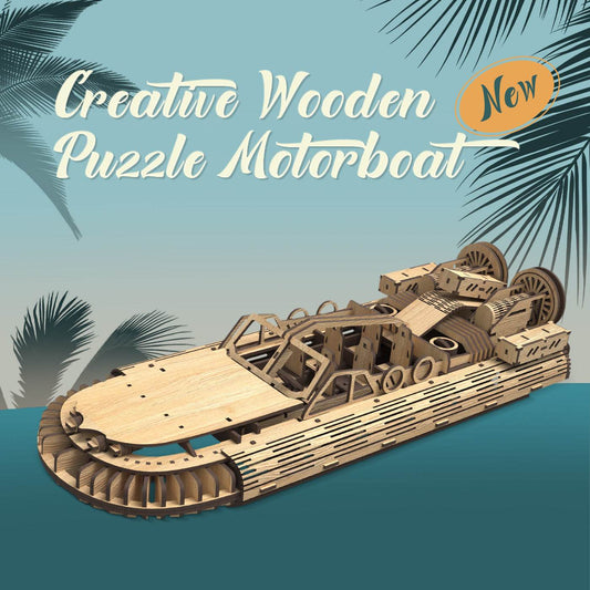 Puzzle en forme de speedboat Allengrad - Allomarc.com