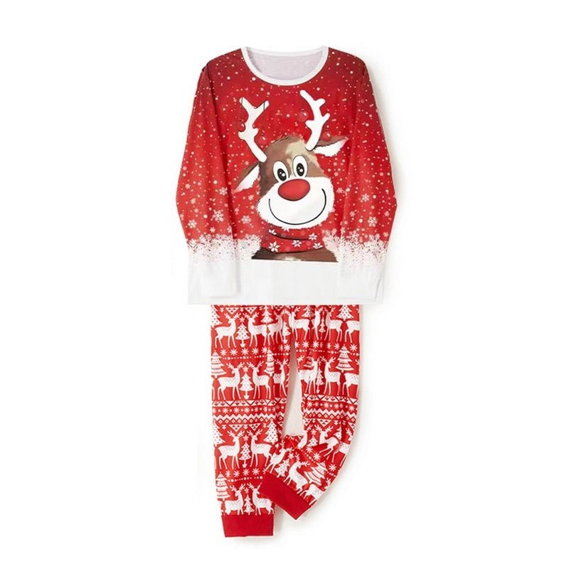 Pyjama Parent - Enfant à Imprimé Élan - Allomarc.com