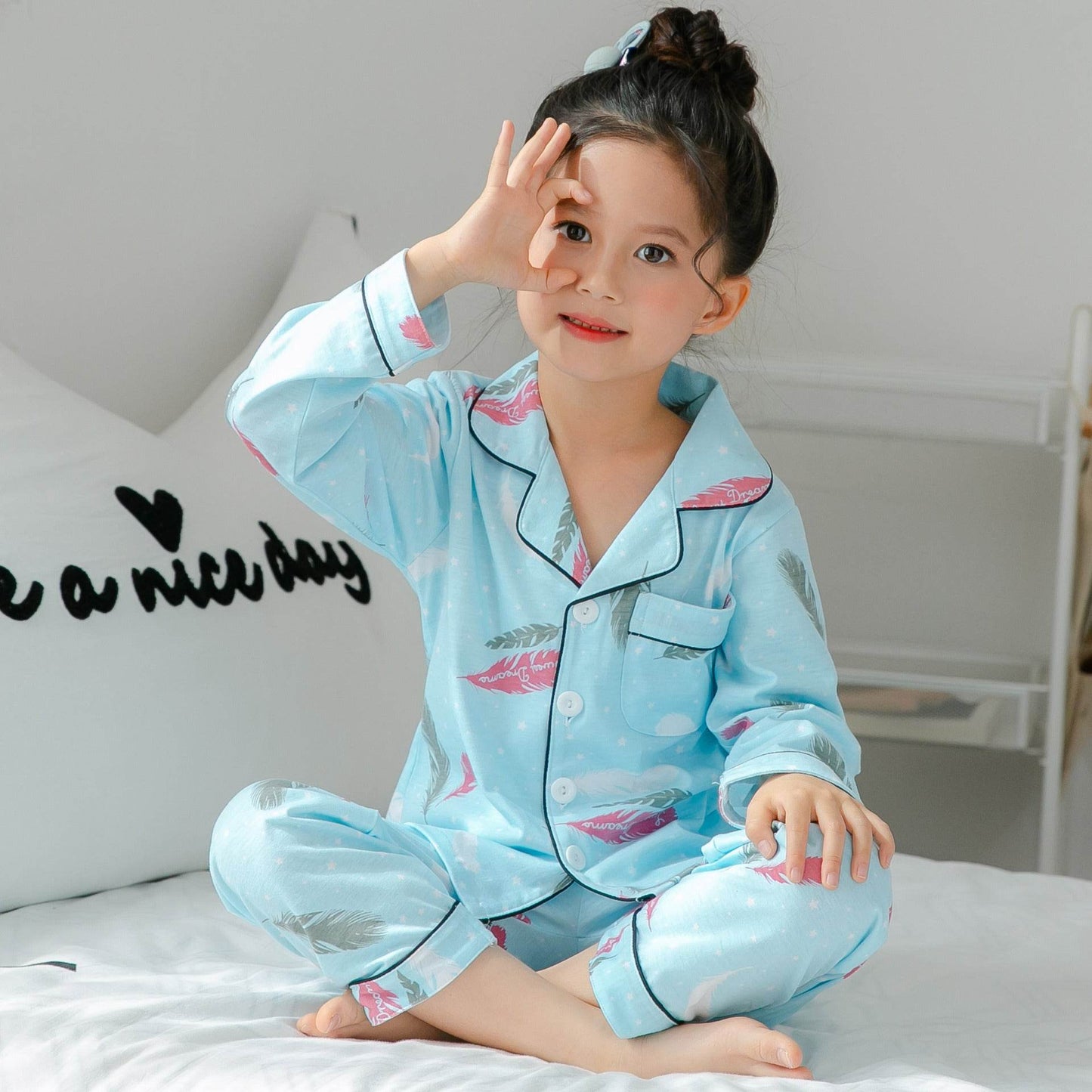 Pyjamas en coton pour enfants - Allomarc.com