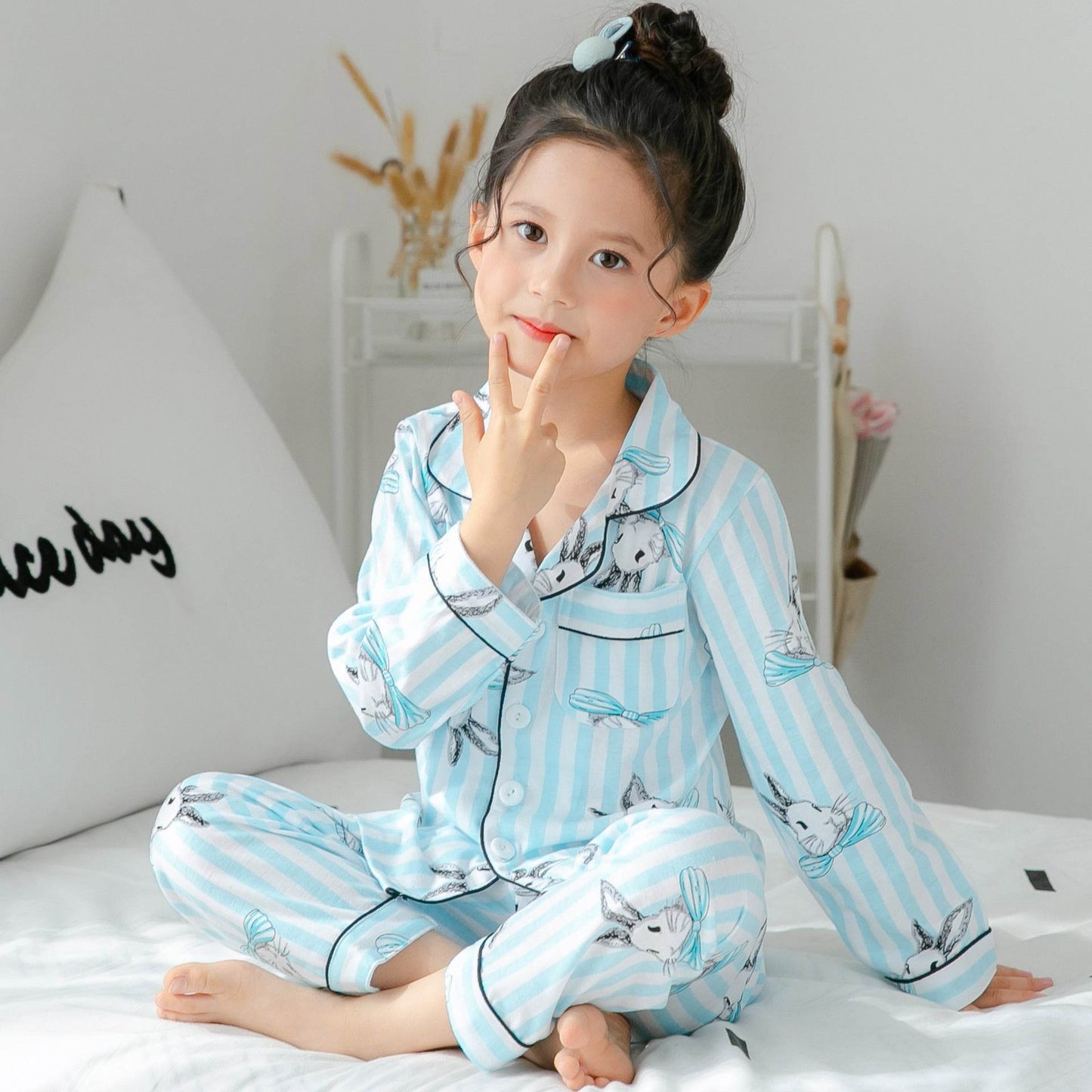 Pyjamas en coton pour enfants - Allomarc.com
