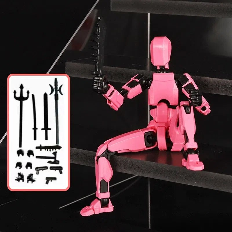 Robot Mannequin 3D Imprimé Multifonctionnel avec Articulations Mobiles - Cadeau pour Enfants - Allomarc.com