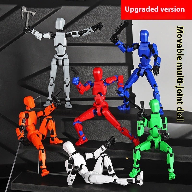 Robot Mannequin 3D Imprimé Multifonctionnel avec Articulations Mobiles - Cadeau pour Enfants - Allomarc.com