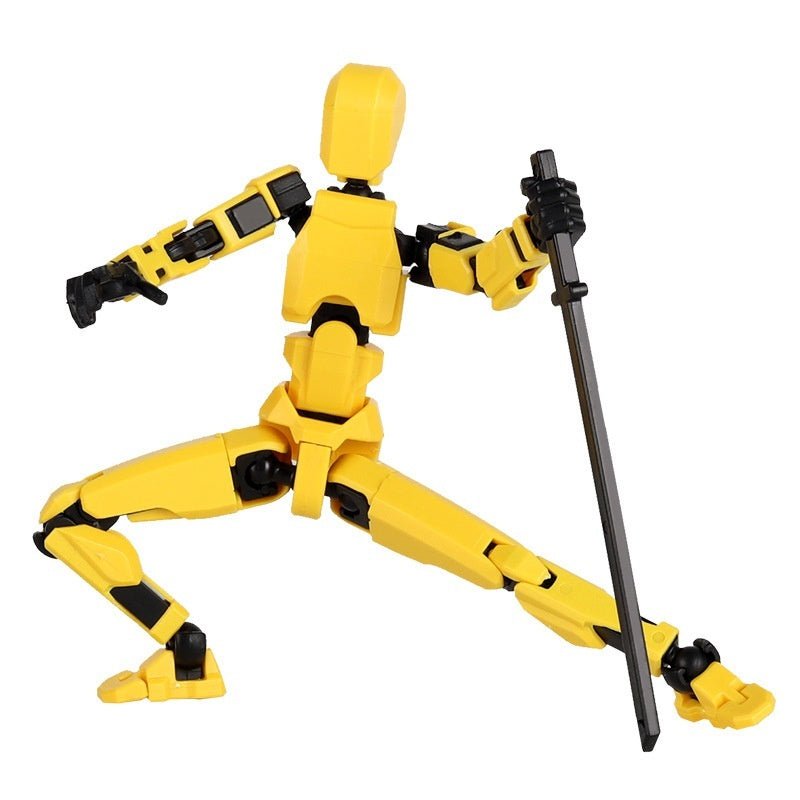 Robot Mannequin 3D Imprimé Multifonctionnel avec Articulations Mobiles - Cadeau pour Enfants - Allomarc.com