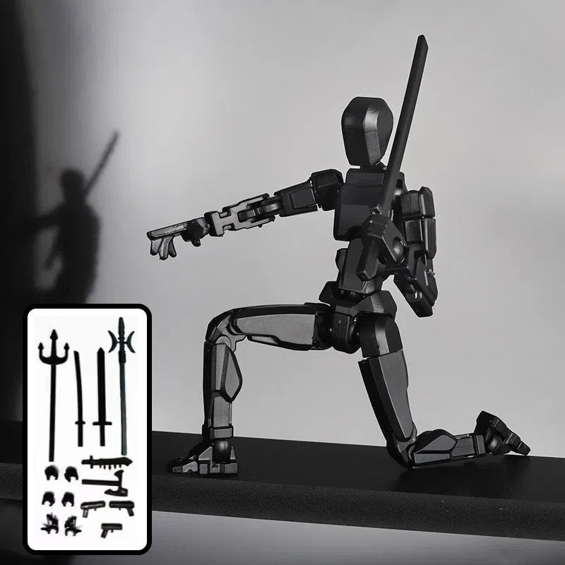 Robot Mannequin 3D Imprimé Multifonctionnel avec Articulations Mobiles - Cadeau pour Enfants - Allomarc.com