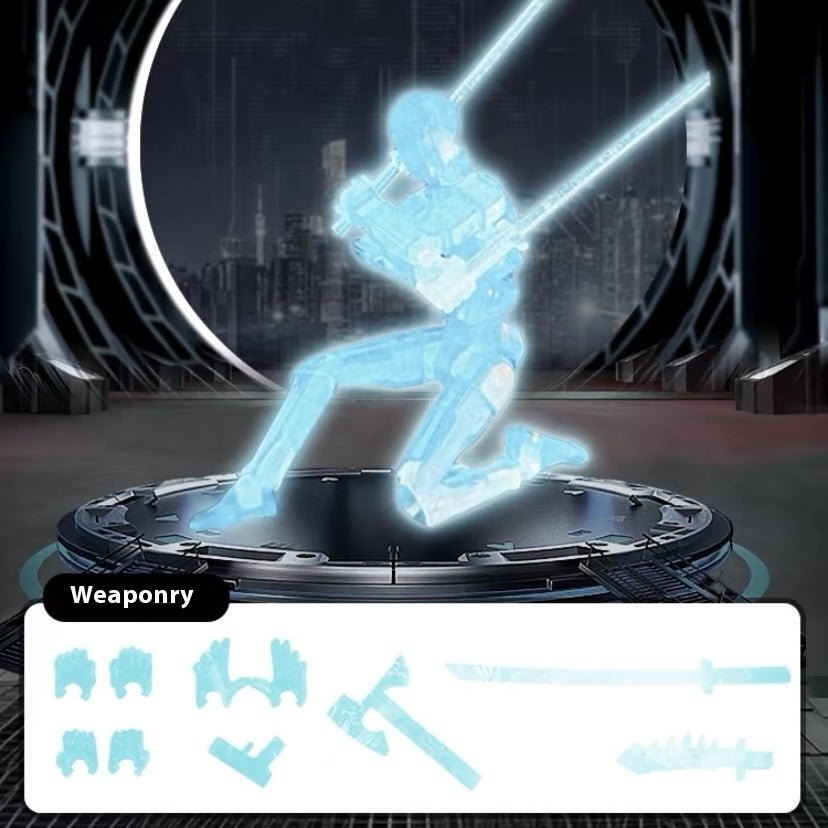 Robot Mannequin 3D Imprimé Multifonctionnel avec Articulations Mobiles - Cadeau pour Enfants - Allomarc.com