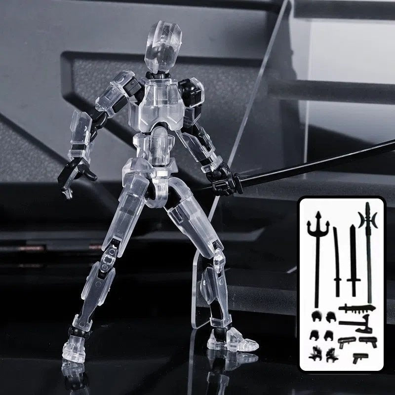 Robot Mannequin 3D Imprimé Multifonctionnel avec Articulations Mobiles - Cadeau pour Enfants - Allomarc.com