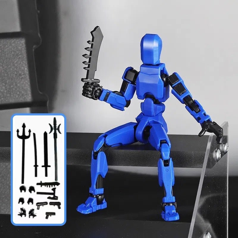 Robot Mannequin 3D Imprimé Multifonctionnel avec Articulations Mobiles - Cadeau pour Enfants - Allomarc.com