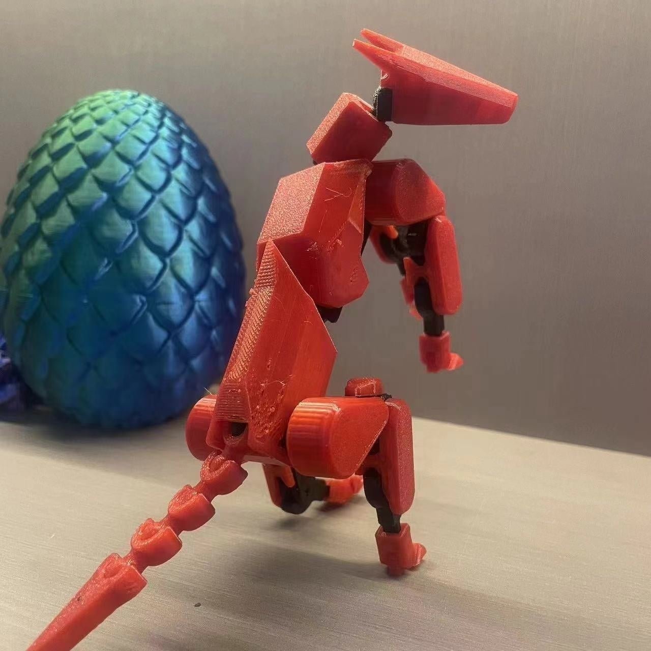 Robot Mannequin 3D Imprimé Multifonctionnel avec Articulations Mobiles - Cadeau pour Enfants - Allomarc.com