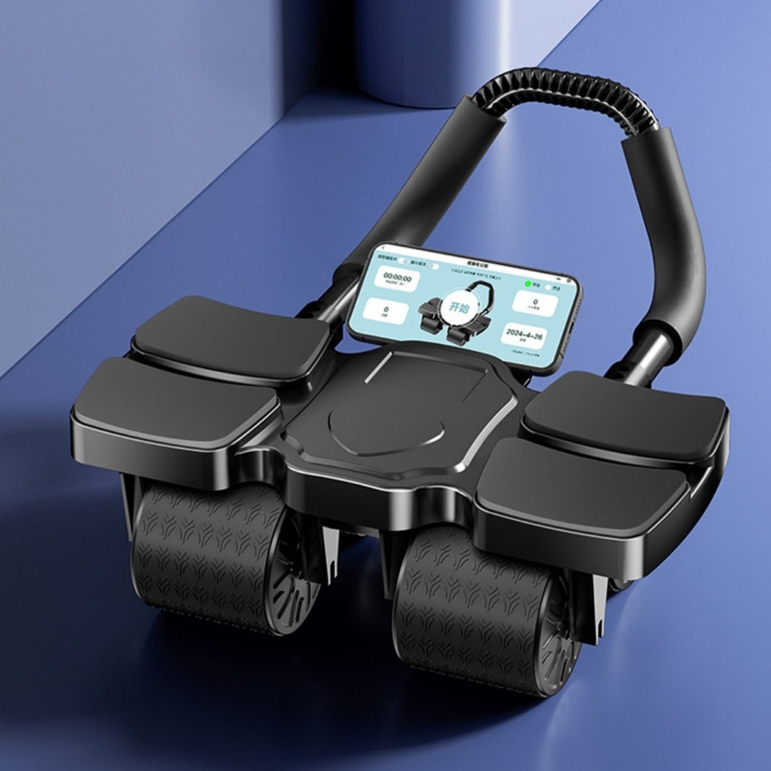 Roue Abdominale Automatique avec Rebond et Application – Équipement de Fitness Sportif - Allomarc.com