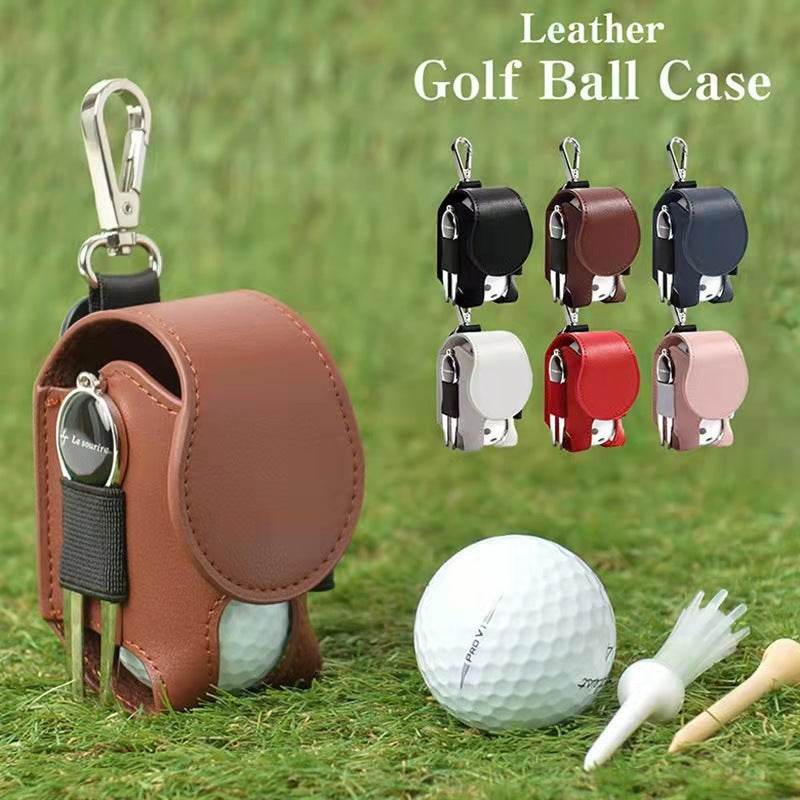 Sac à balles en cuir pour golf - Allomarc.com