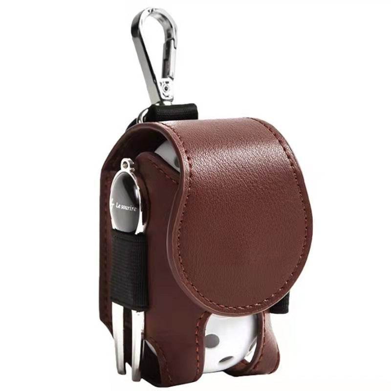 Sac à balles en cuir pour golf - Allomarc.com
